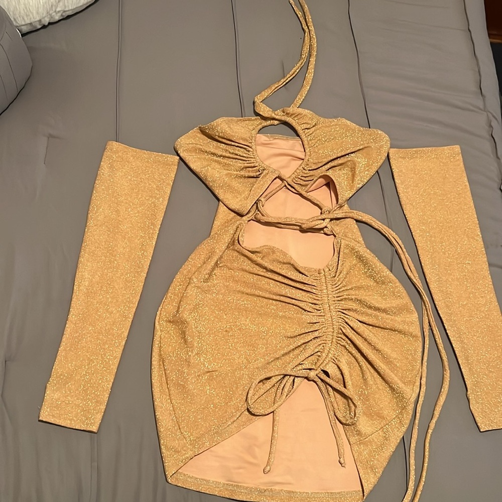 Tie up dress
